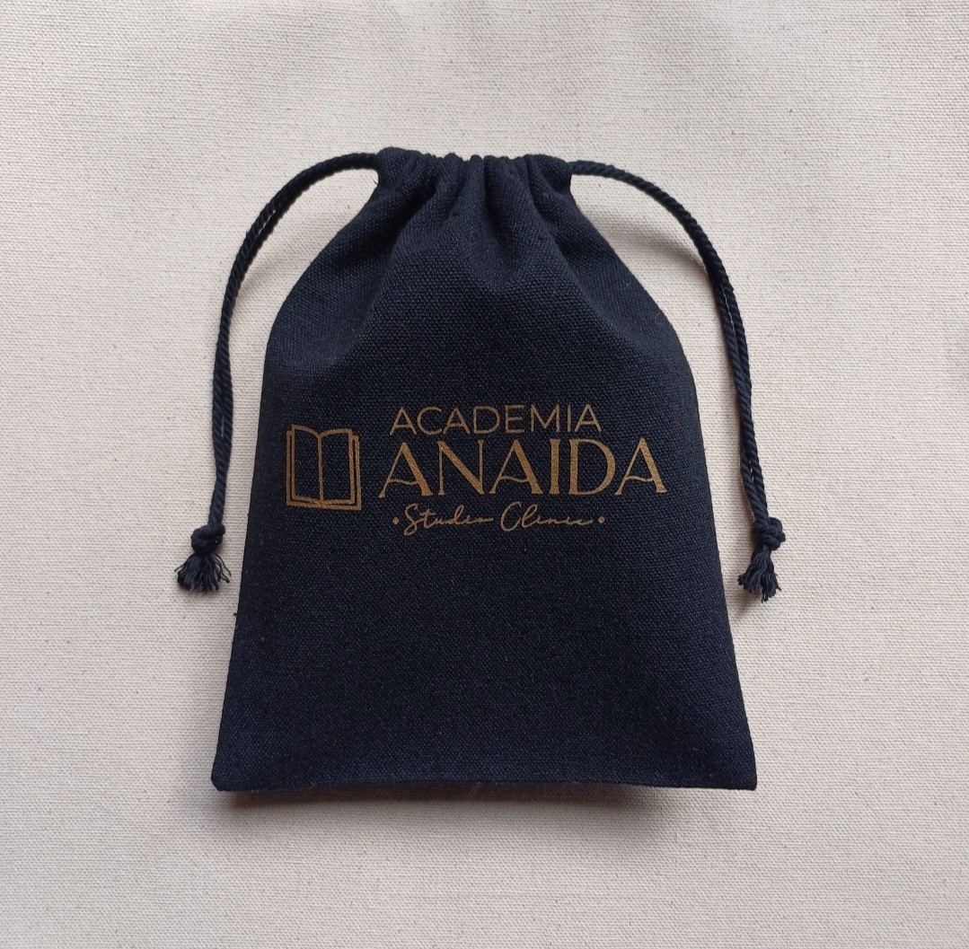 pack 100 bolsas algodon canvas 20x15cm personalizadas
